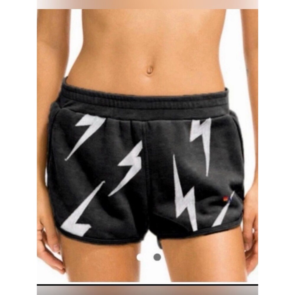 Aviator Nation Stitch Bolt Repeat Shorts